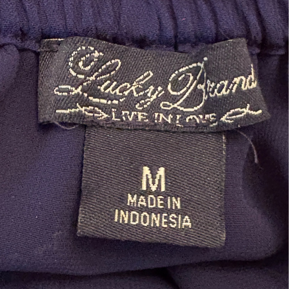 Lucky Brand Floral Indigo Blouse - Picture 2 of 8